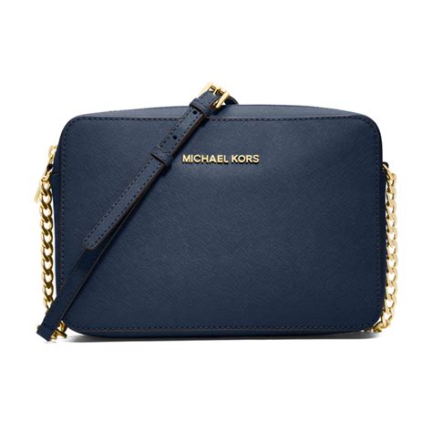 bag michael kors nylon navy|Michael Kors navy crossbody bag.